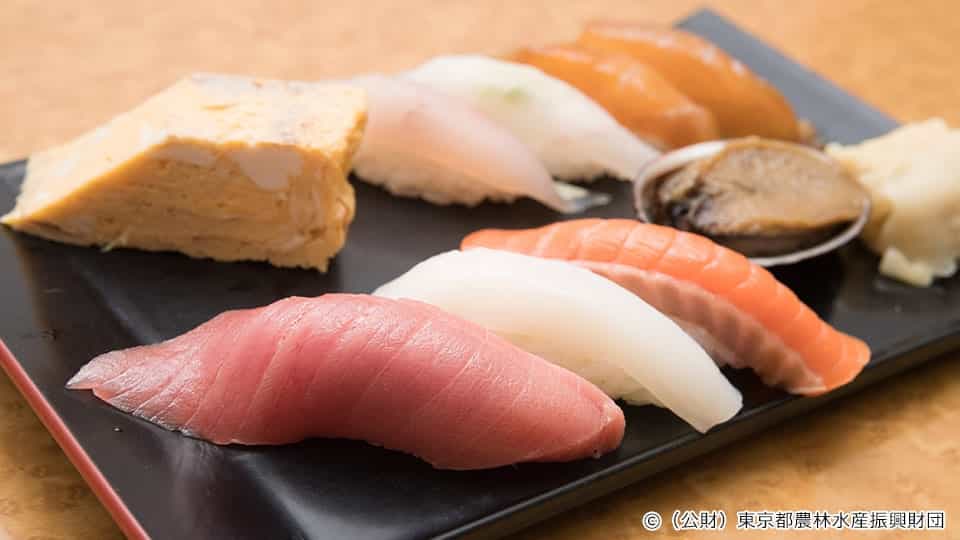 地魚入りにぎり