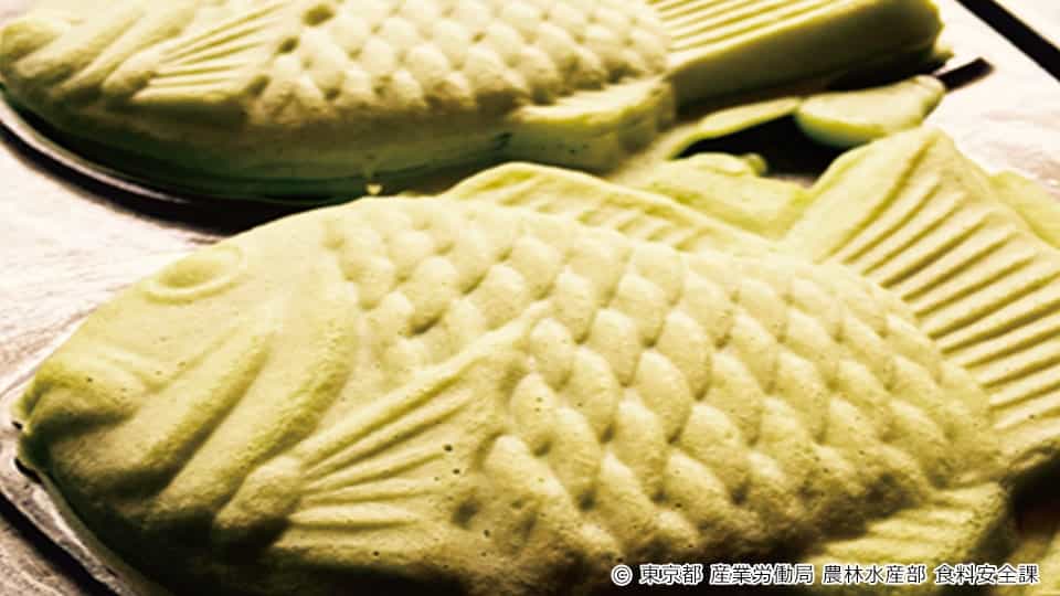 明日葉冷やしたい焼き