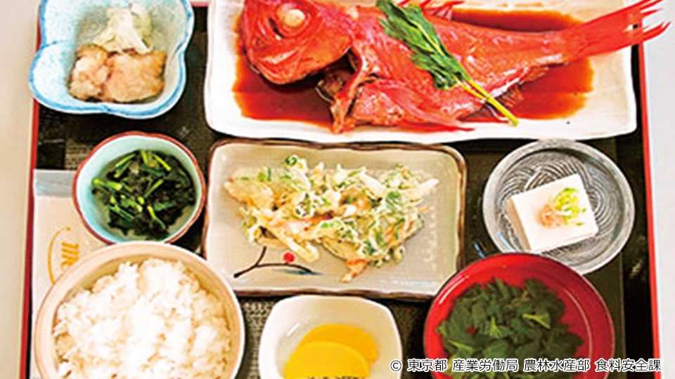 煮魚定食