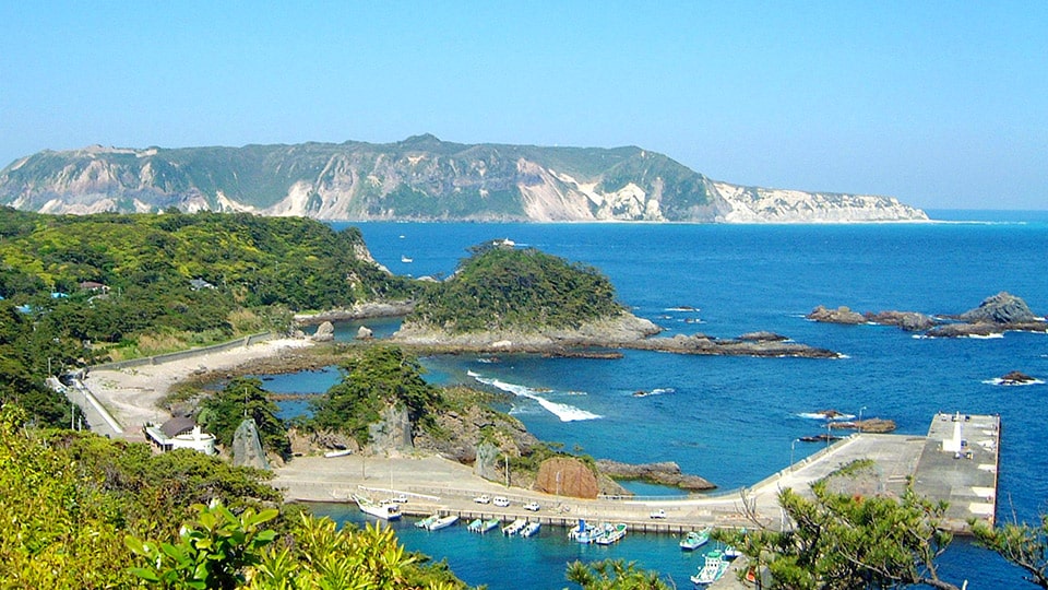 式根島の海