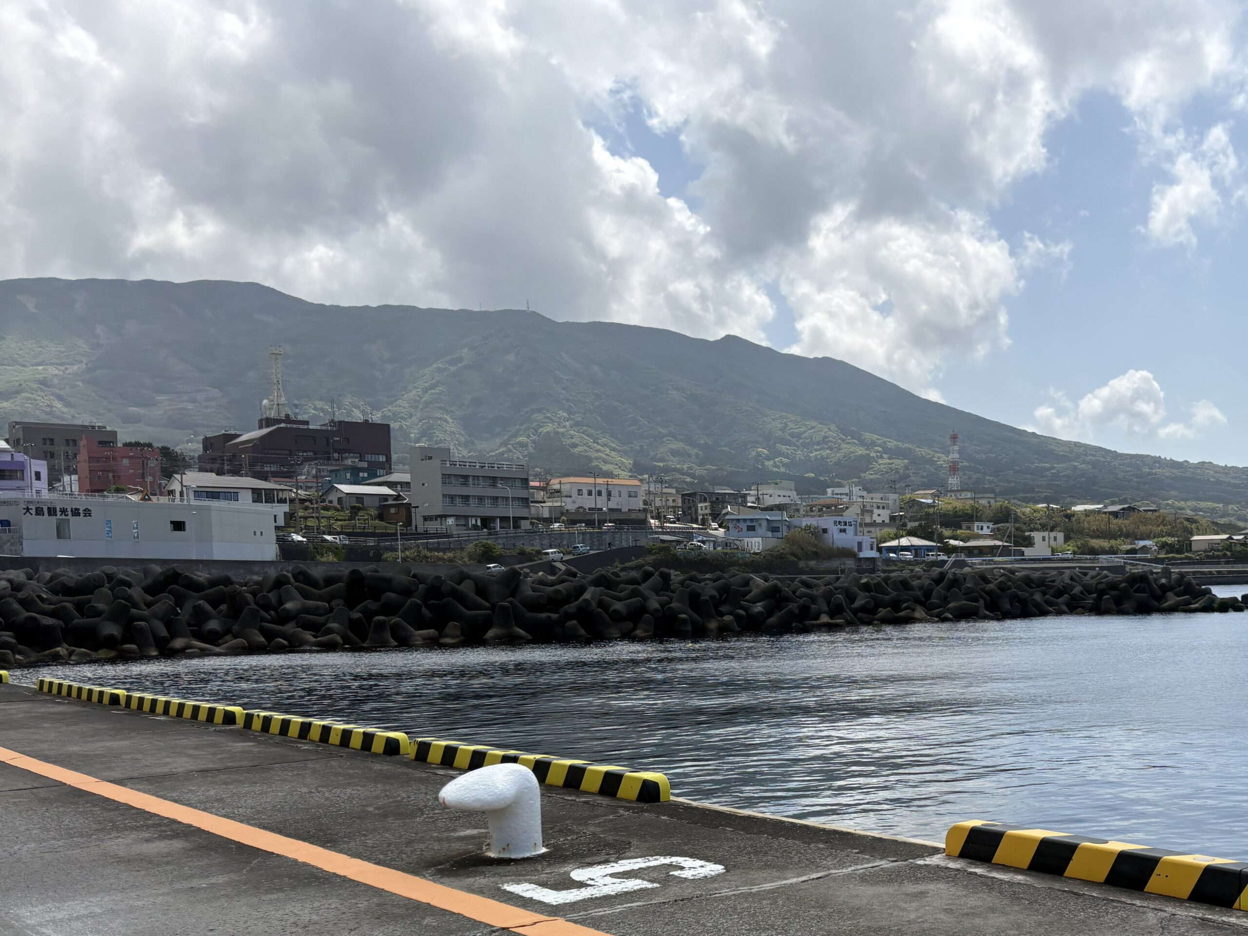 【大島】元町港